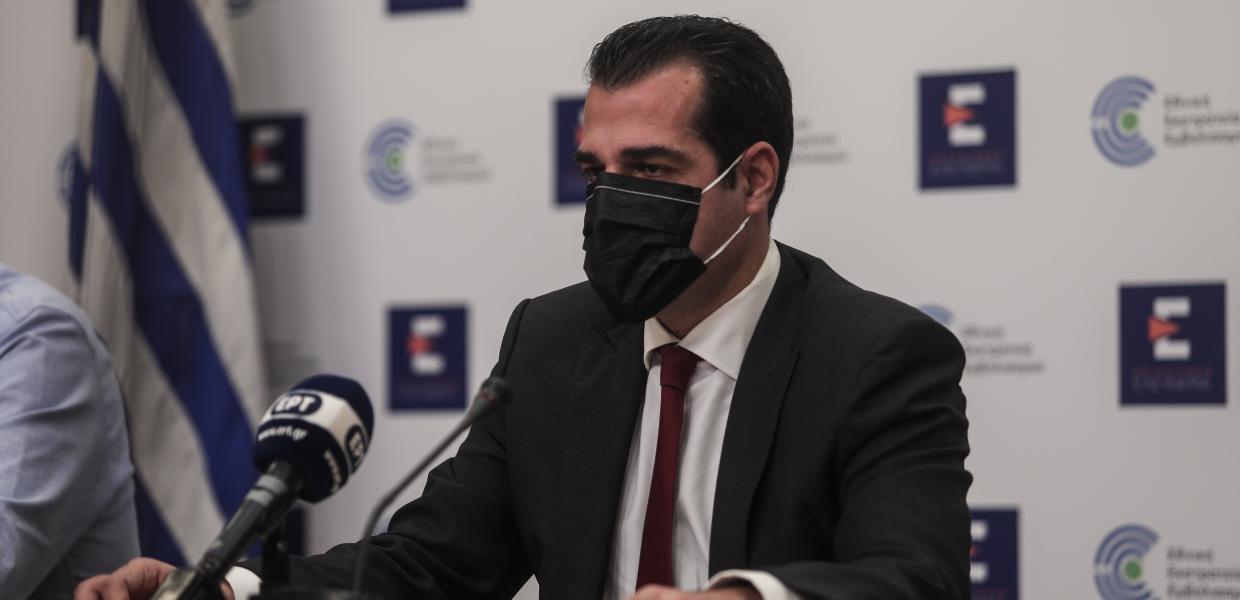 Ο υπουργός Υγείας Θάνος Πλεύρης