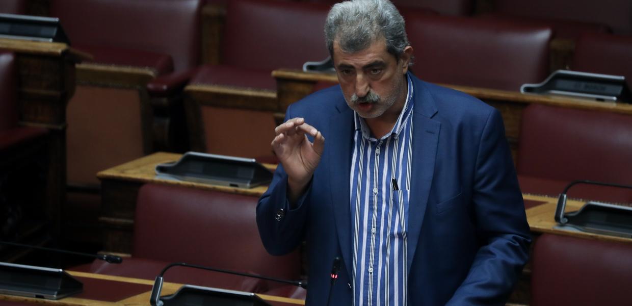 Ο Παύλος Πολάκης στη Βουλή