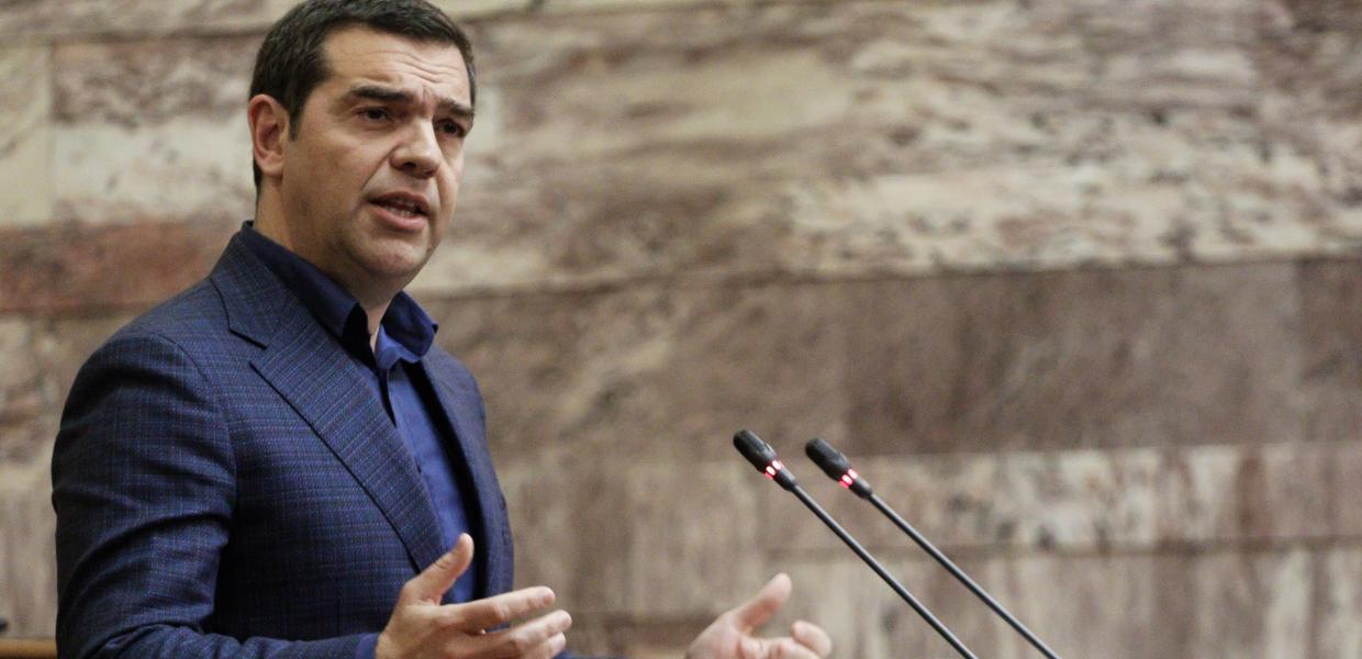 Ο Αλέξης Τσίπρας στην ΚΟ του ΣΥΡΙΖΑ