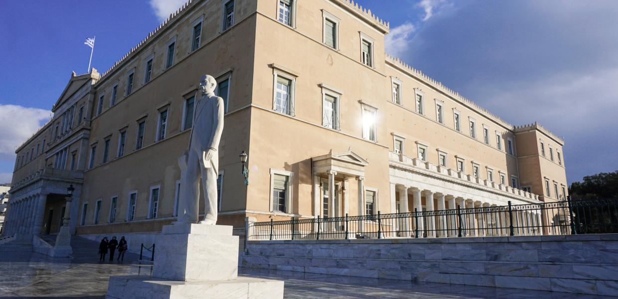 Το κτίριο της Βουλής