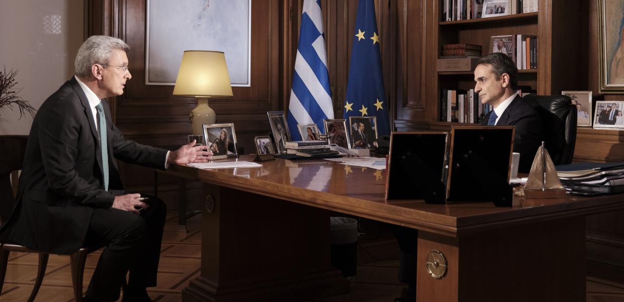 Νίκος Χατζηνικολάου και Κυριάκος Μητσοτάκης
