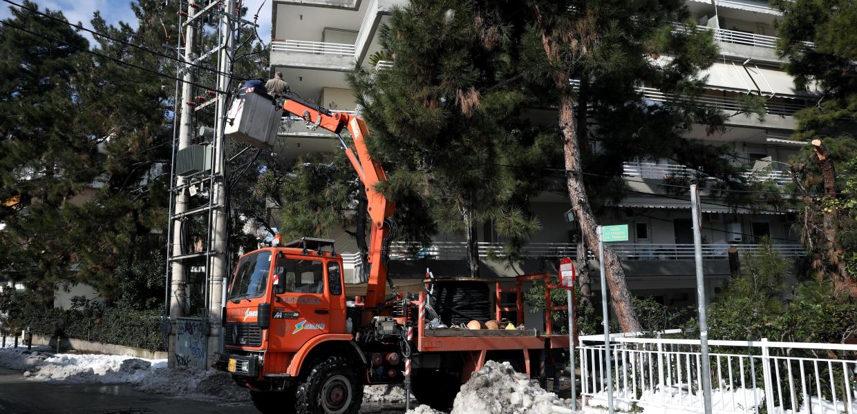 χιονια ρεύμα