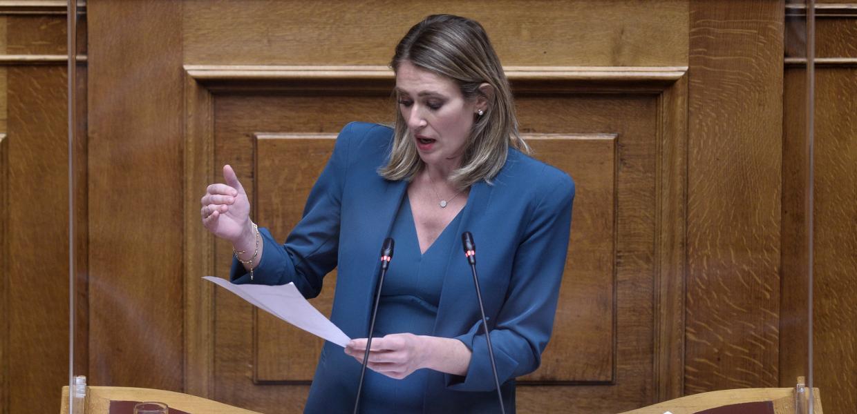 Η βουλευτής της ΝΔ Άννα Ευθυμίου