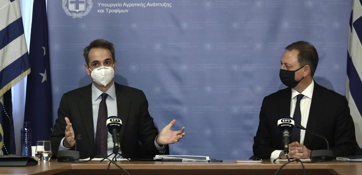 Κυριάκος Μητσοτάκης και Σπήλιος Λιβανός