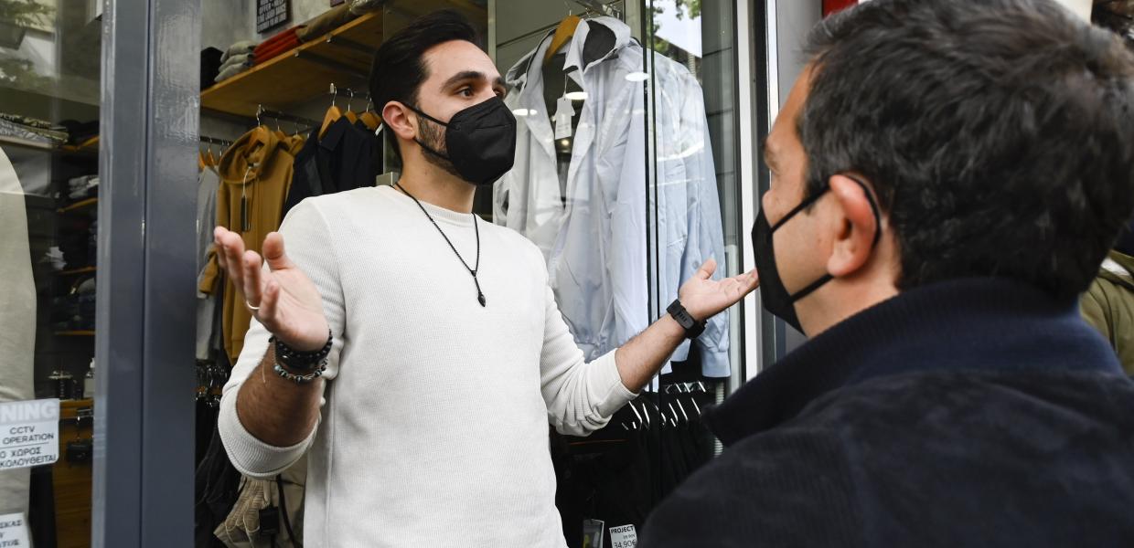Ο Αλέξης Τσίπρας στη Νέα Ιωνία