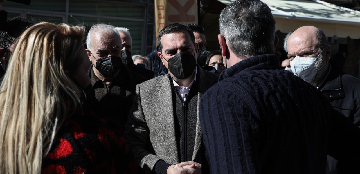 Ο Αλέξης Τσίπρας στη Νίκαια