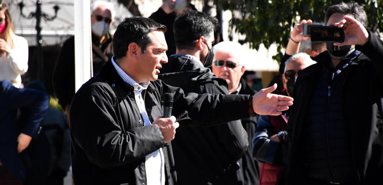 Ο Αλέξης Τσίπρας στην Αργολίδα