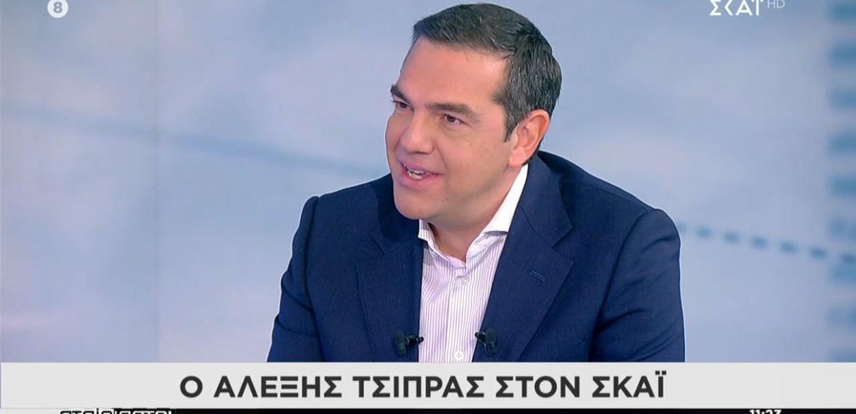 Ο Αλέξης Τσίπρας σε συνέντευξη στον ΣΚΑΪ