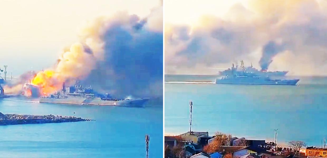 ΟΥΚΡΑΝΙΑ ΜΠΕΡΝΤΙΑΝΣΚ ΠΛΟΙΑ ΕΠΙΘΕΣΗ