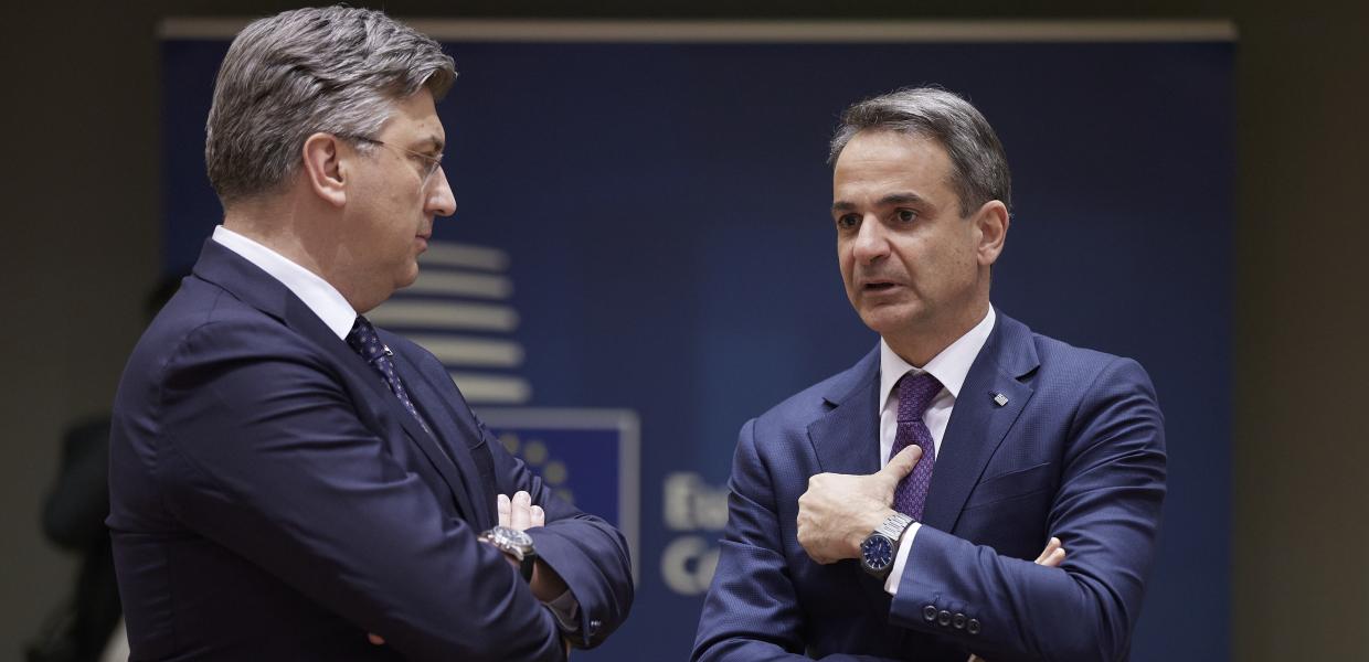 Ο Κυριάκος Μητσοτάκης στη Σύνοδο Κορυφής