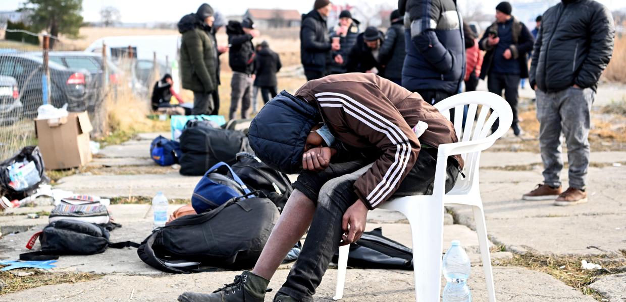 Πρόσφυγες Ουκρανία Πολωνία