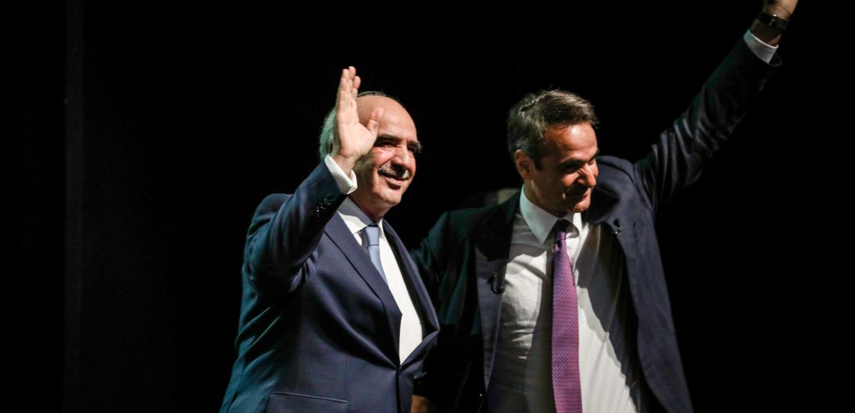 Ευάγγελος Μεϊμαράκης και Κυριάκος Μητσοτάκης