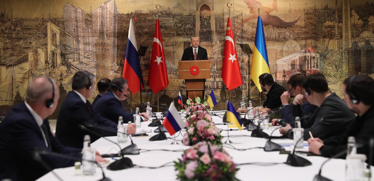 διαπραγματευσεις Ουκρανία Ρωσία Τουρκία