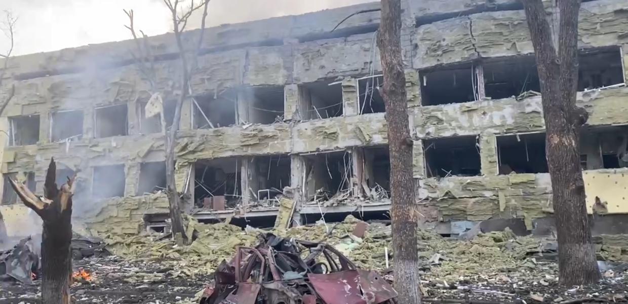 Βομβαρδισμός στην Ουκρανία