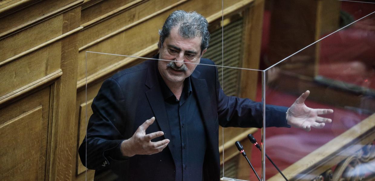 Ο Παύλος Πολάκης στη Βουλή