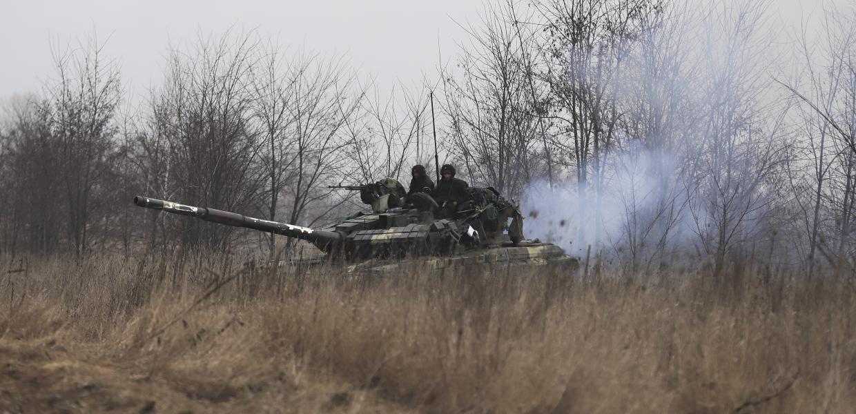 στρατός Ουκρανία Ρωσία τανκ
