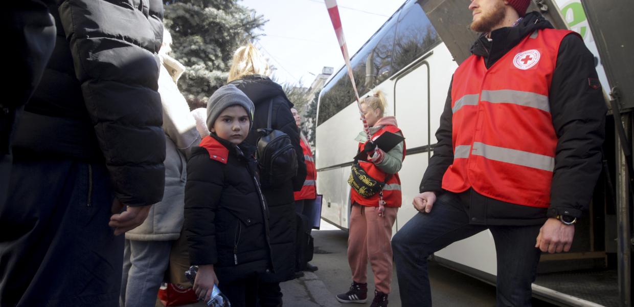 ΟΥΚΡΑΝΙΑ ΔΙΕΘΝΗΣ ΕΡΥΘΡΟΣ ΣΤΑΥΡΟΣ
