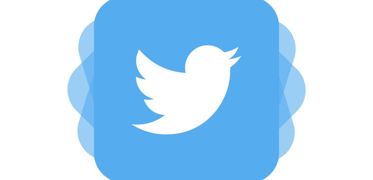 To λογότυπο του Twitter.