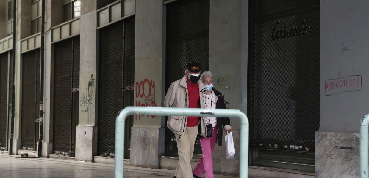 Ηλικιωμένοι στην Αθήνα