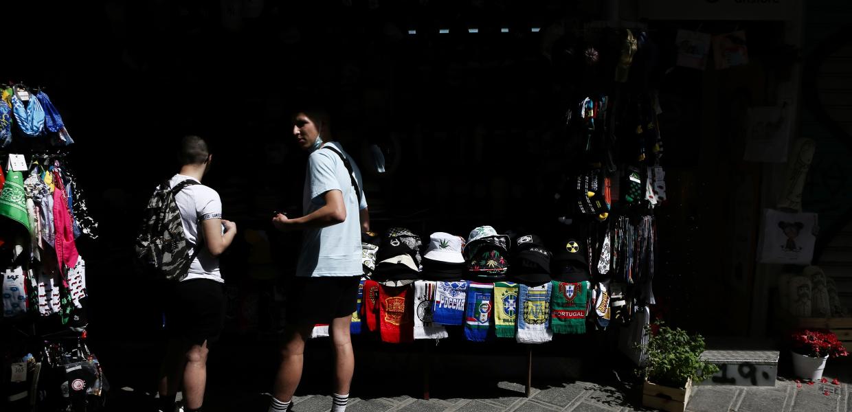 Τουρίστες στην Αθήνα