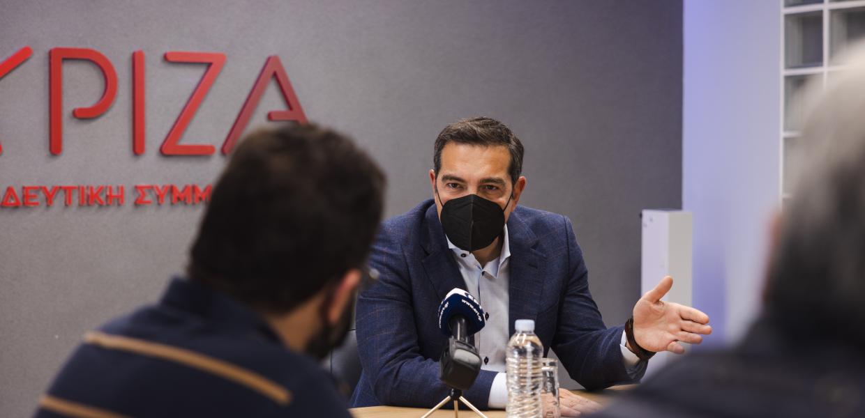 Αλέξης Τσίπρας ΟΑΕΔ