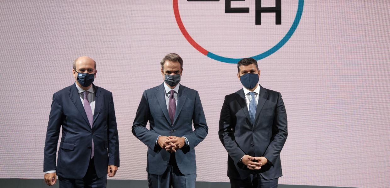 Κωστής Χατζηδάκης, Κυριάκος Μητσοτάκης και Γιώργος Στάσσης