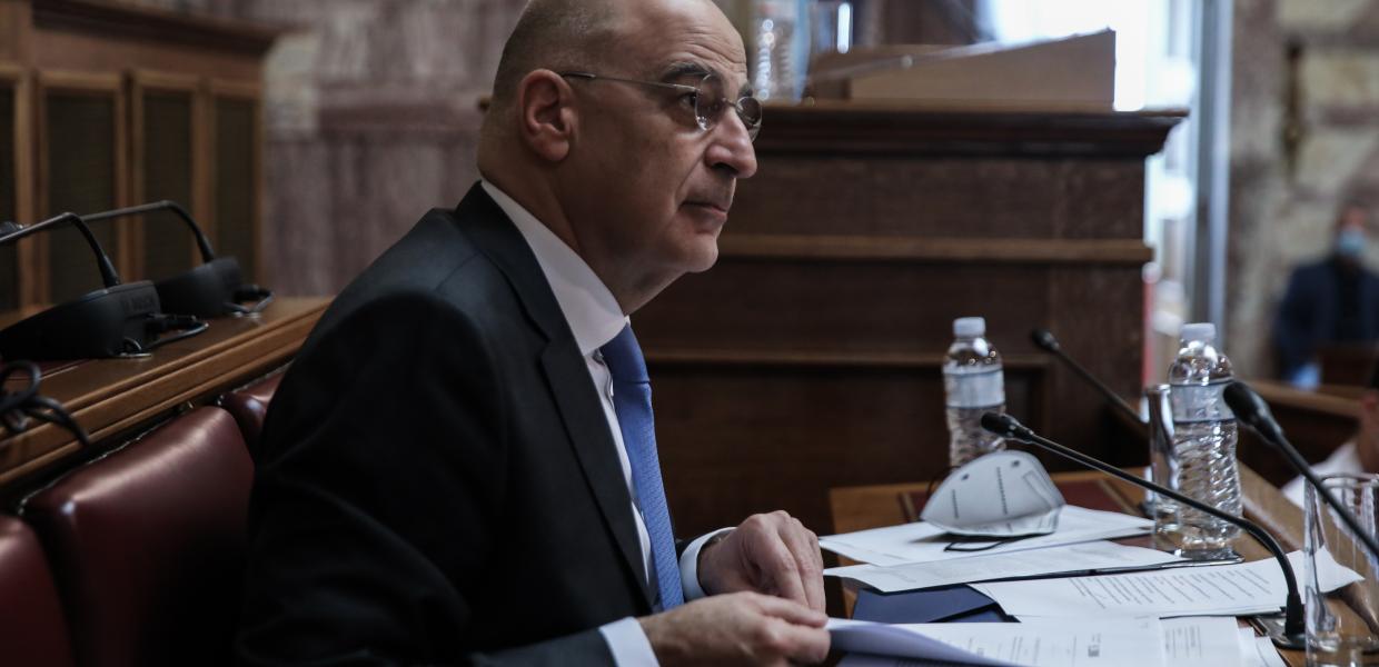 Ο Νίκος Δένδιας σε επιτροπή της Βουλής