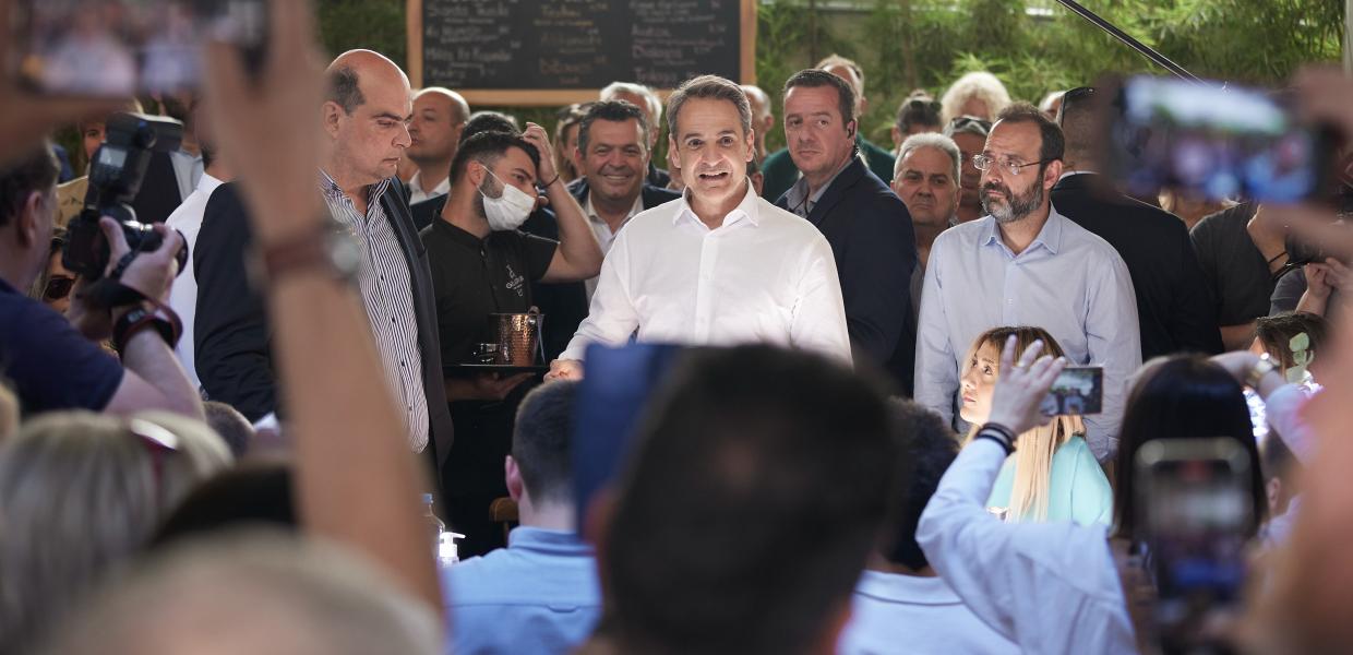 Ο Κυριάκος Μητσοτάκης στη Μαγνησία