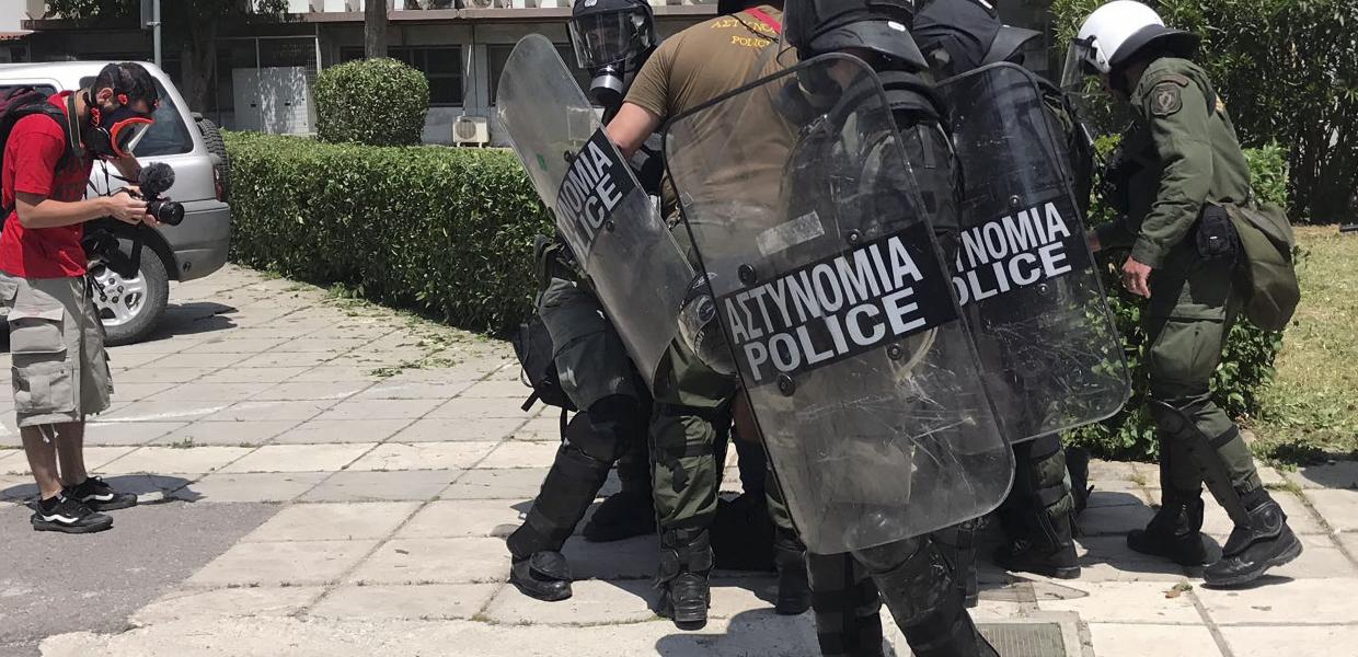 Επίθεση των ΜΑΤ κατά φοιτητων