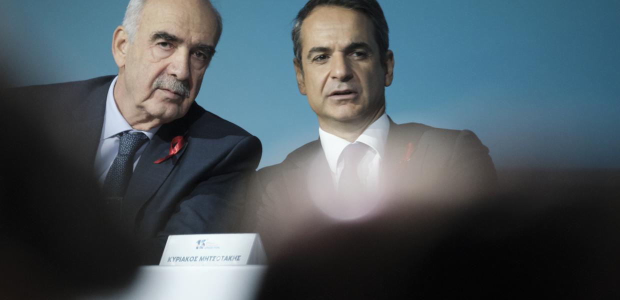 Βαγγέλης Μεϊμαράκης και Κυριάκος Μητσοτάκης
