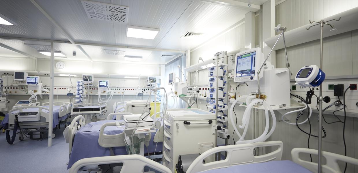 Κλίνη ΜΕΘ στο νοσοκομείο Γεννηματάς