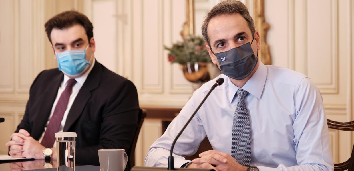 Κυριάκος Πιερρακάκης και Κυριάκος Μητσοτάκης