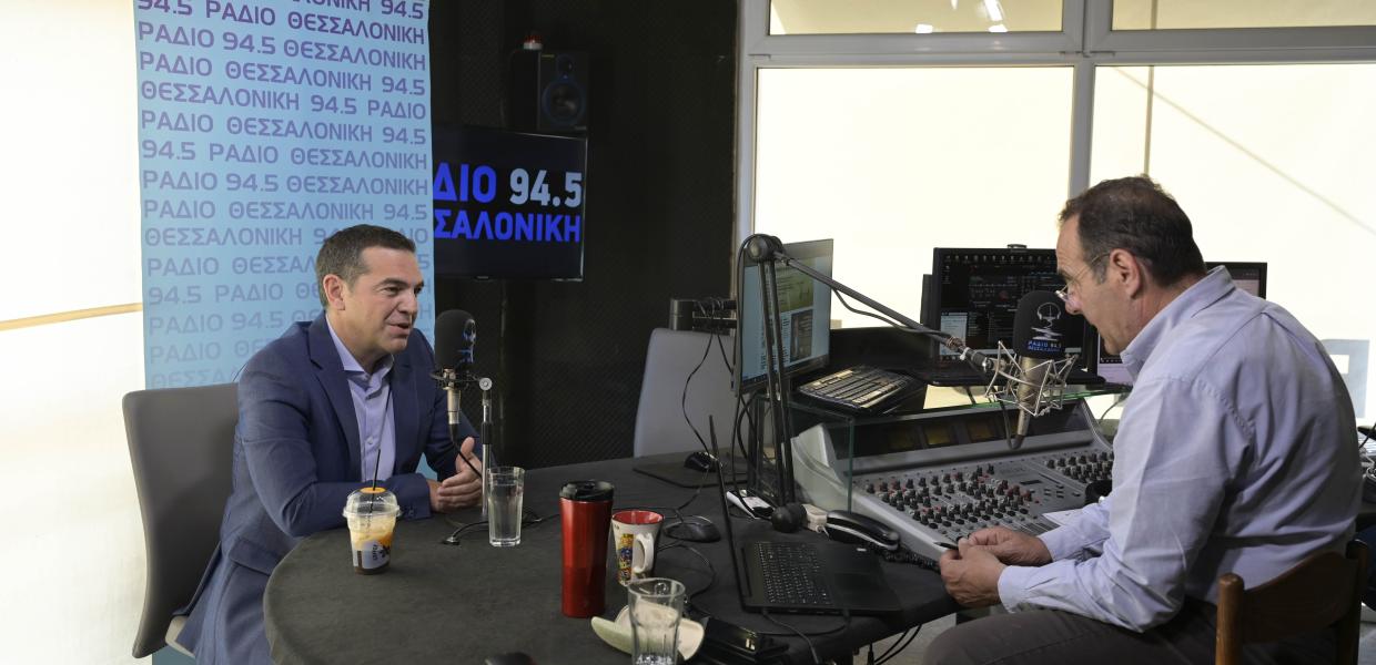 Αλέξης Τσίπρας Ράδιο Θεσσαλονίκη