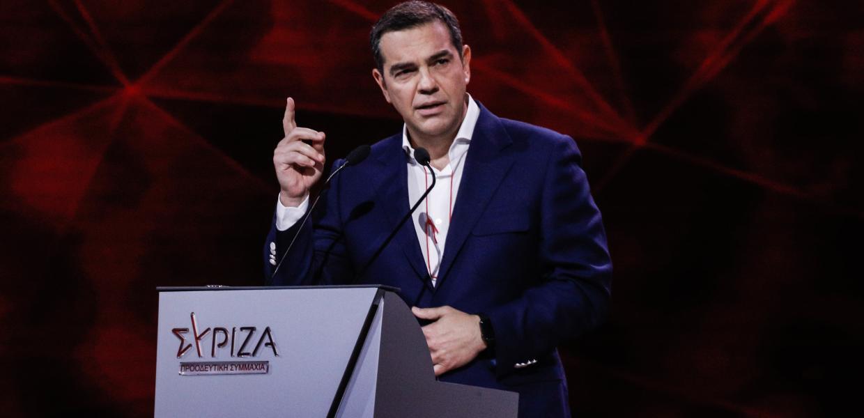  Ο Αλέξης Τσίπρας στο τρίτο συνέδριο του ΣΥΡΙΖΑ - ΠΣ