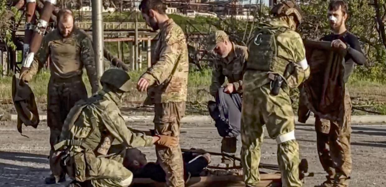 Ρωσία Ουκρανία παράδοση στρατιώτες