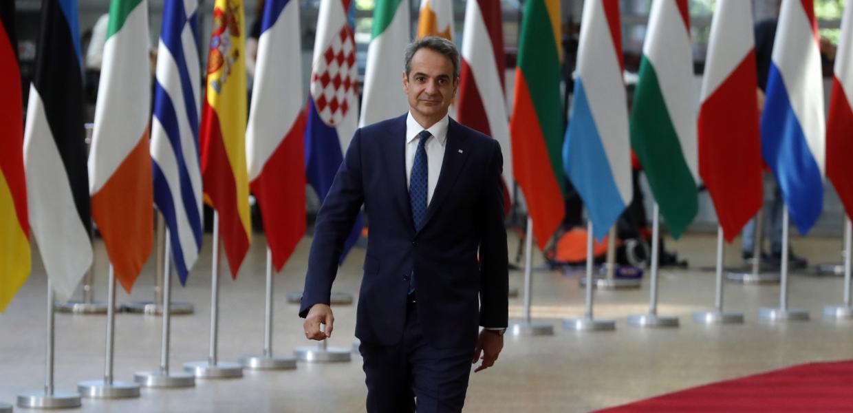 Ο Κυριάκος Μητσοτάκης στη Σύνοδο Κορυφής