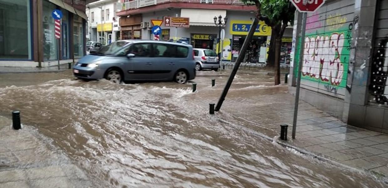 Κοζάνη καταιγίδα