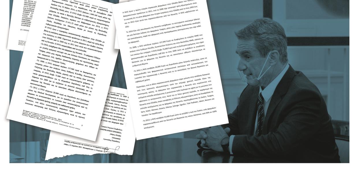 Ο Ανδρέας Λοβέρδος και έγγραφα για το σκάνδαλο Novartis