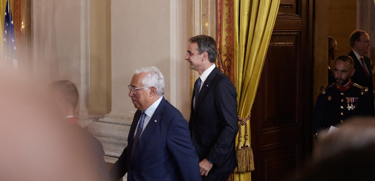 Ο Κυριάκος Μητσοτάκης στη Σύνοδο του ΝΑΤΟ
