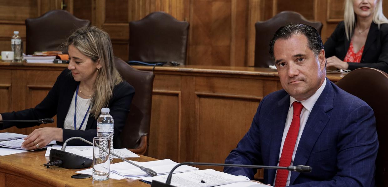 Χαρά Νικολοπούλου και Άδωνις Γεωργιάδης