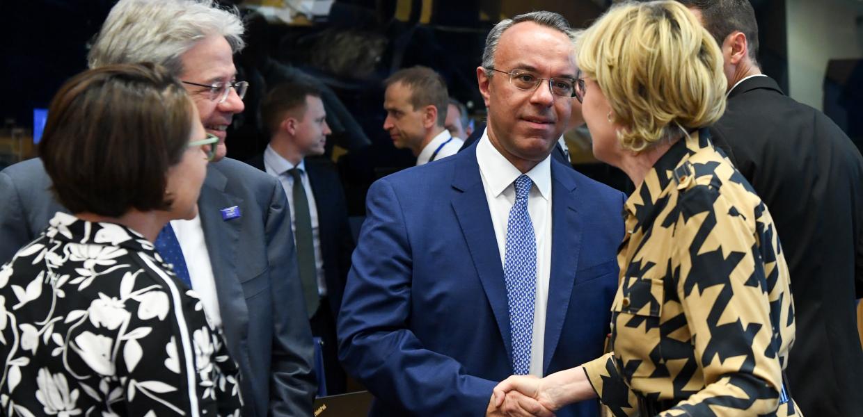 Ο Χρήστος Σταϊκούρας στο Eurogroup