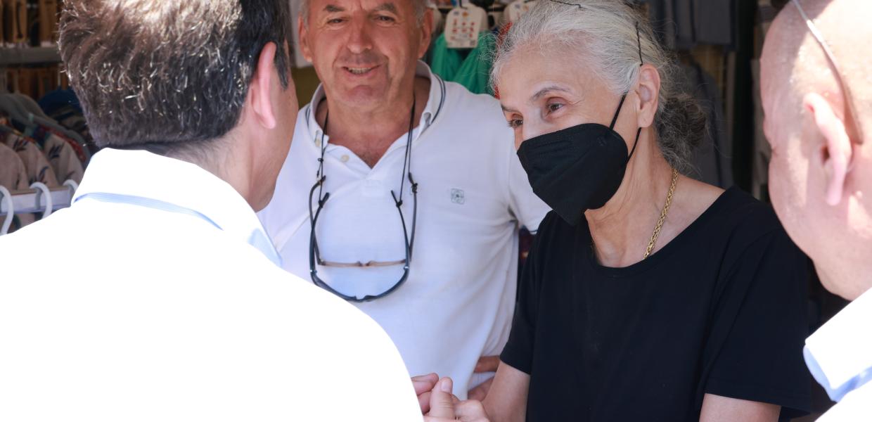 Ο Αλέξης Τσίπρας στη Σύμη