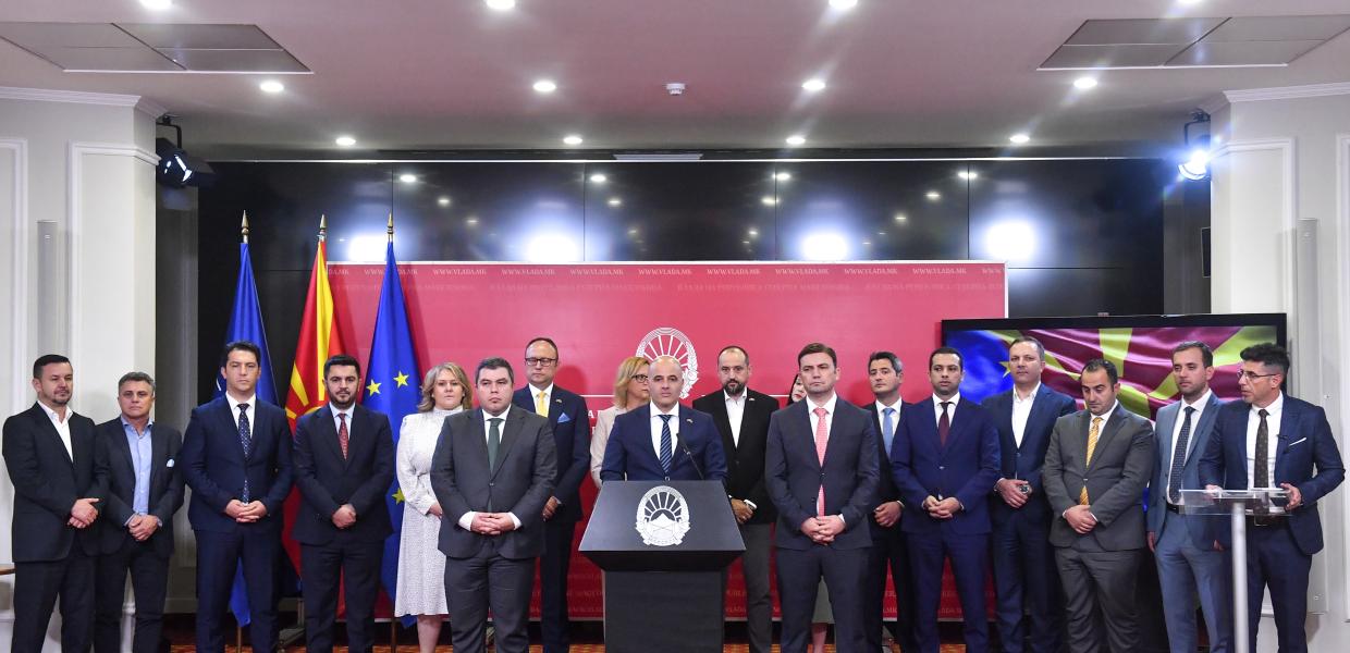 ΚΟΒΑΣΕΒΣΚΙ ΠΡΩΘΥΠΟΥΡΓΟΣ ΒΟΡΕΙΑΣ ΜΑΚΕΔΟΝΙΑΣ ΣΥΜΦΩΝΙΑ ΒΟΥΛΓΑΡΙΑ ΑΛΒΑΝΙΑ ΕΕ