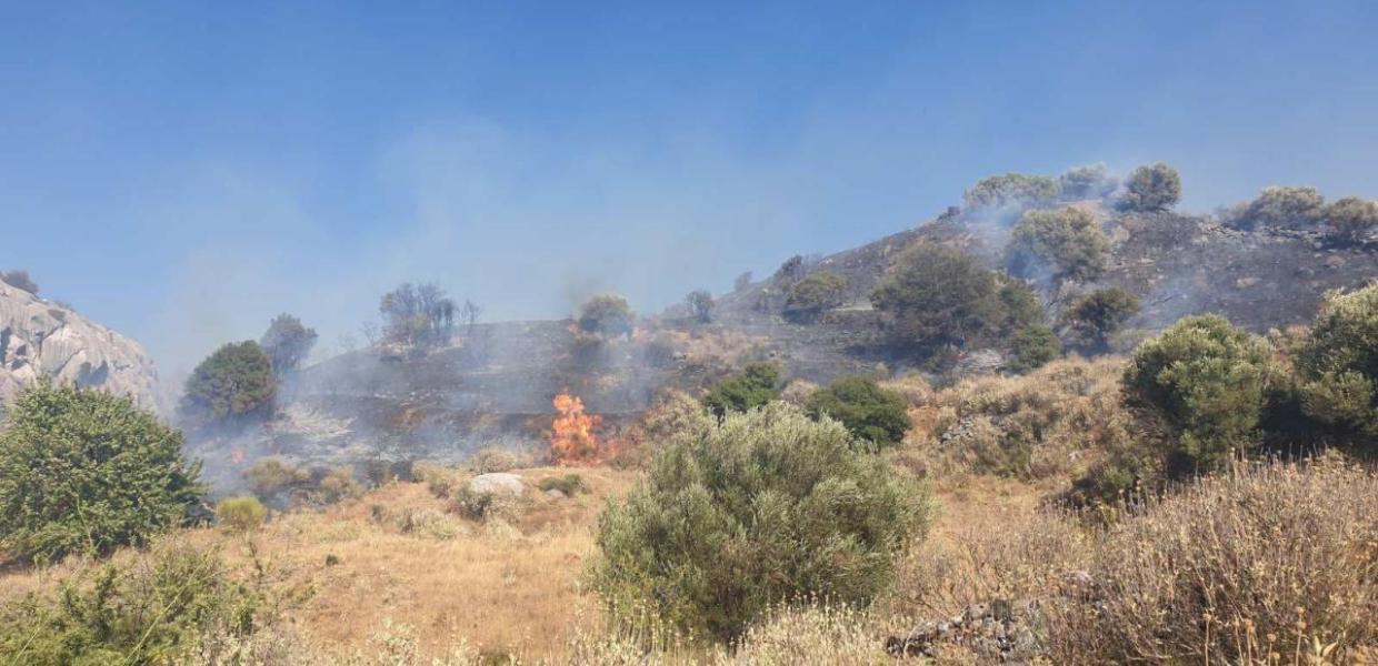 φωτιά ρεθυμνο