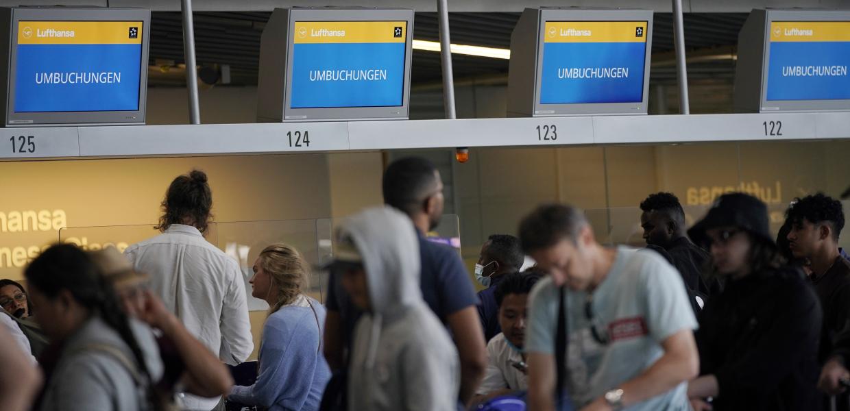 ΓΕΡΜΑΝΙΑ LUFTHANSA ΑΕΡΟΔΡΟΜΙΟ ΕΠΙΒΑΤΕΣ