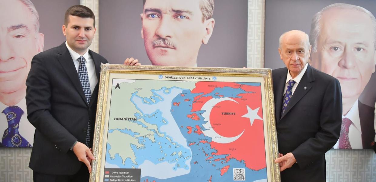 χάρτης τουρκια Μπαχτσελί