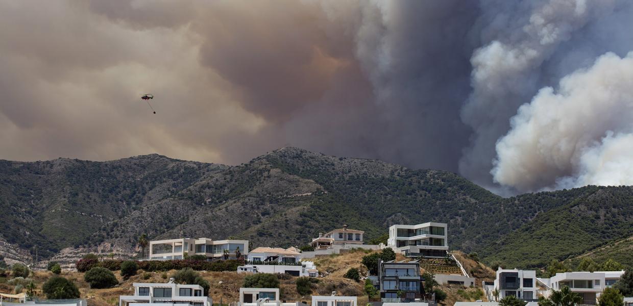 φωτιές στην Ισπανία