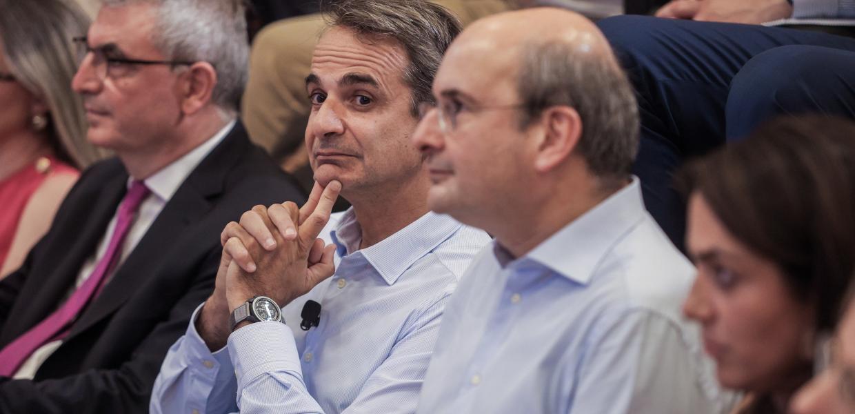 Κυριάκος Μητσοτάκης και Κωστής Χατζηδάκης