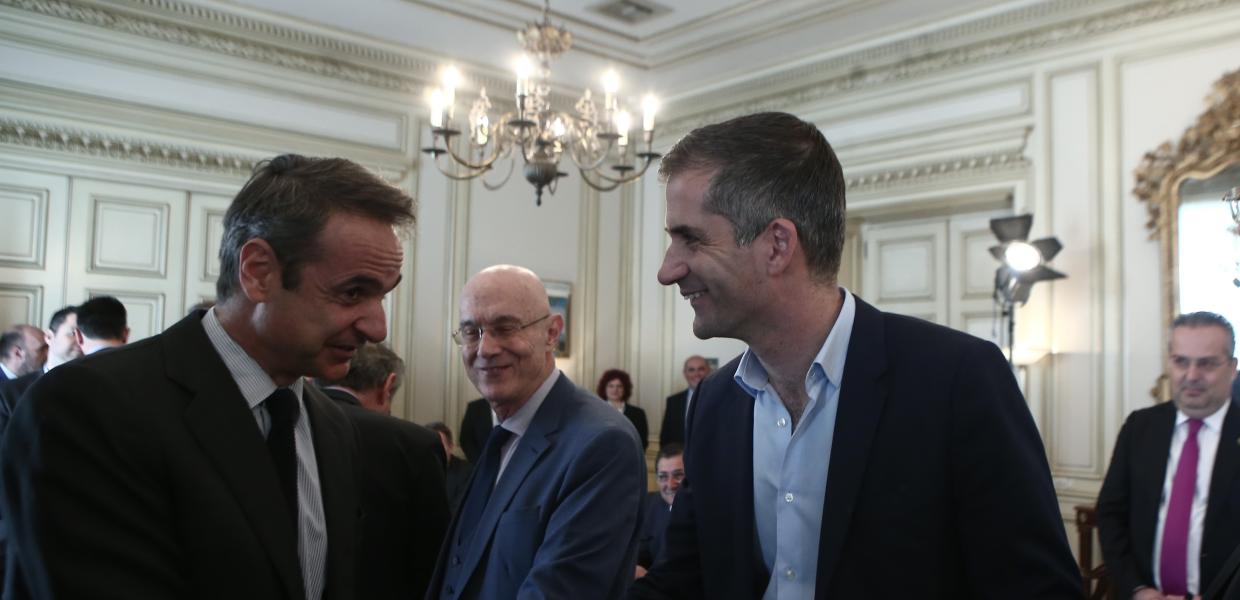 Κυριάκος Μητσοτάκης και Κώστας Μπακογιάννης
