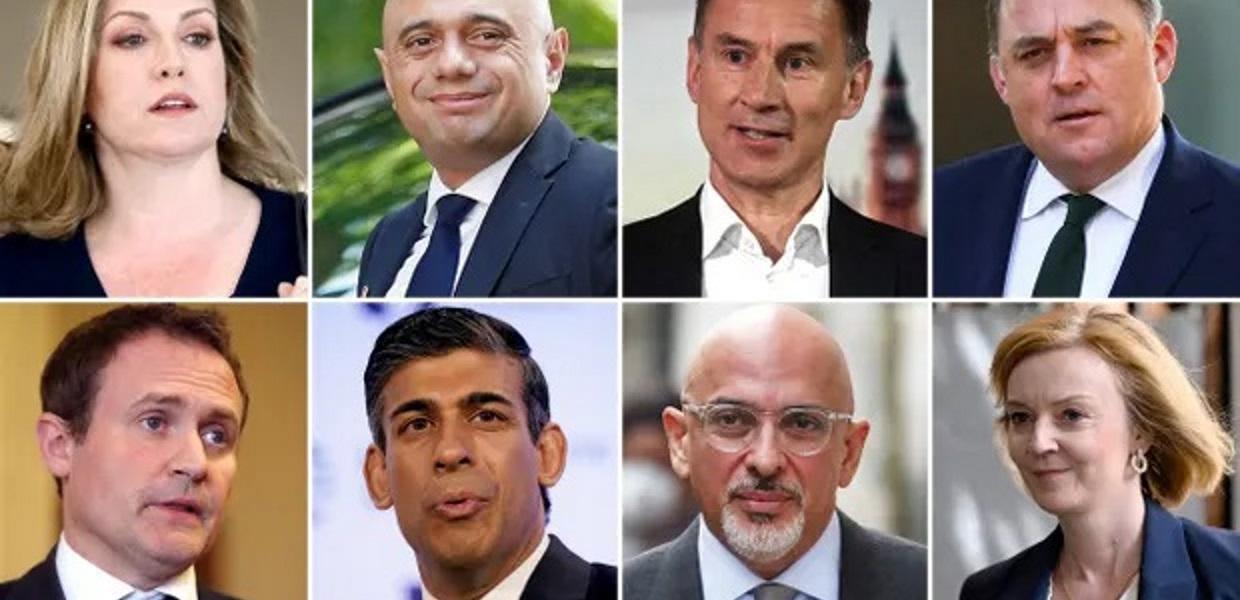 Πολιτικοί στη Βρετανία που είναι υποψήφιοι να διαδεχτούν τον Μπόρις Τζόνσον